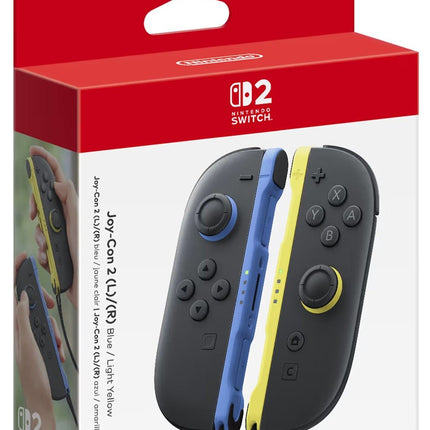 Nintendo Switch 2 Joy-Con 2 Pair Blue and Light Yellow view 3