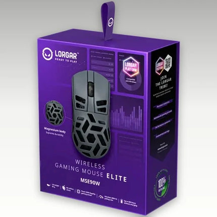 Lorgar Wireless Gaming Mouse Elite Mse90W