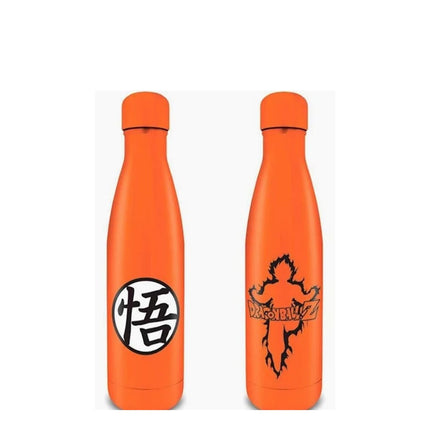 Dragon Ball Z Goku Kanji Stainless Steel Metal Drinks Bottle