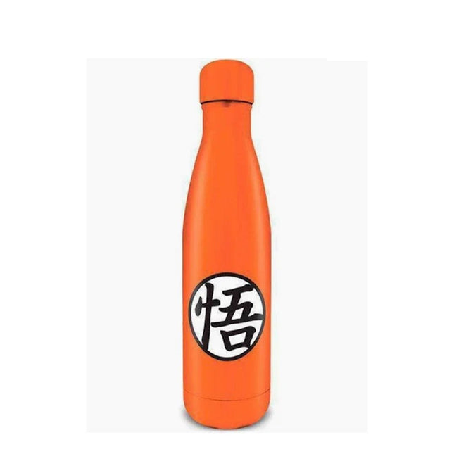Dragon Ball Z Goku Kanji Stainless Steel Metal Drinks Bottle