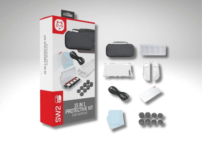 Sw2 15 In 1 Protective Case For Nintendo Switch 2