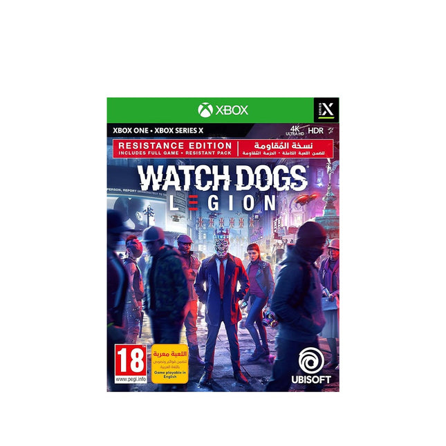 Resistance Edition Of The Video Game Watch Dogs- Legion For Xbox One And Xbox Series X Xbox Series X/S & Xbox One