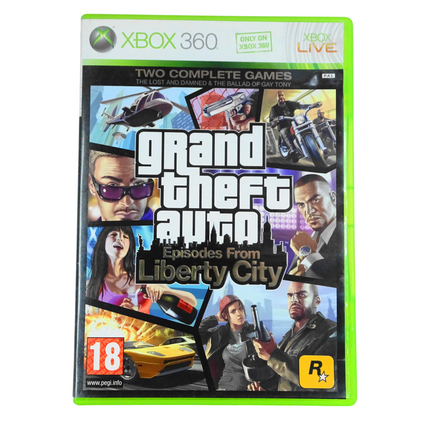 Gta Episodes From Liberty City Xbox 360