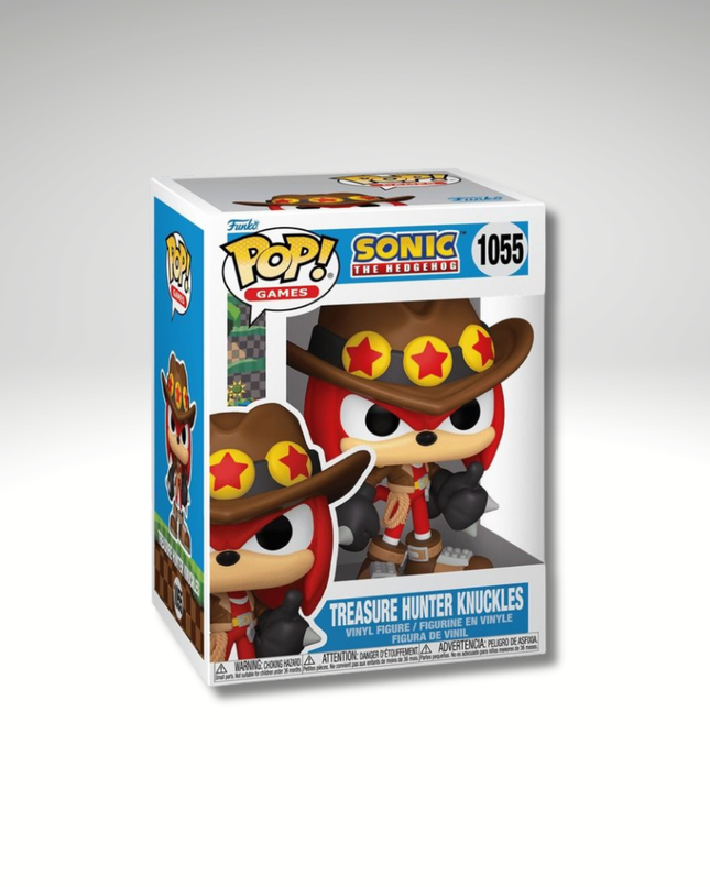 Sonic Treasure Hunter Knuckles Vinyl Figure