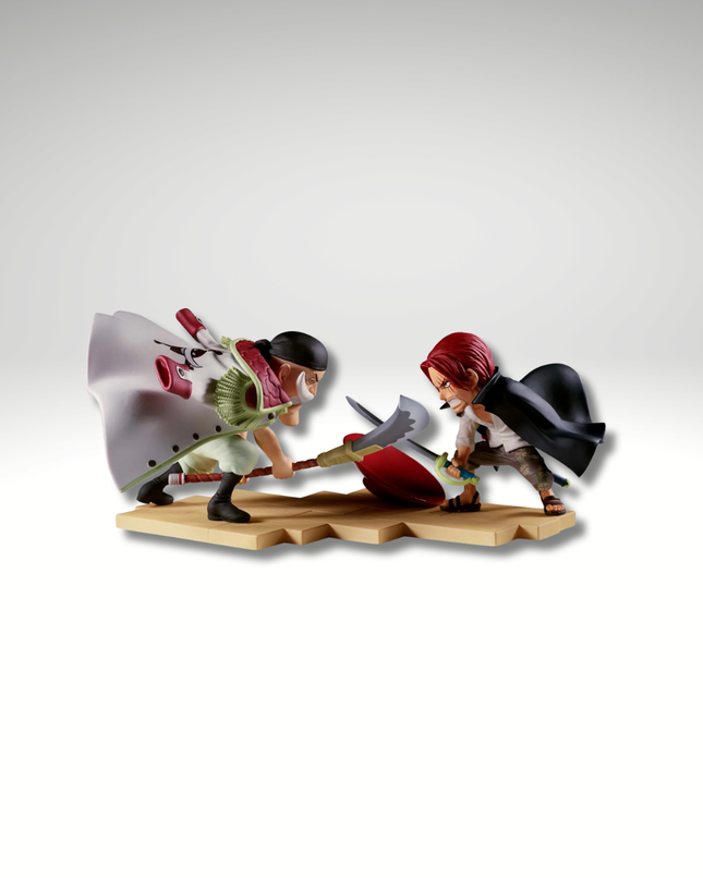 One Piece Edward.Newgate Vs Shanks Figure