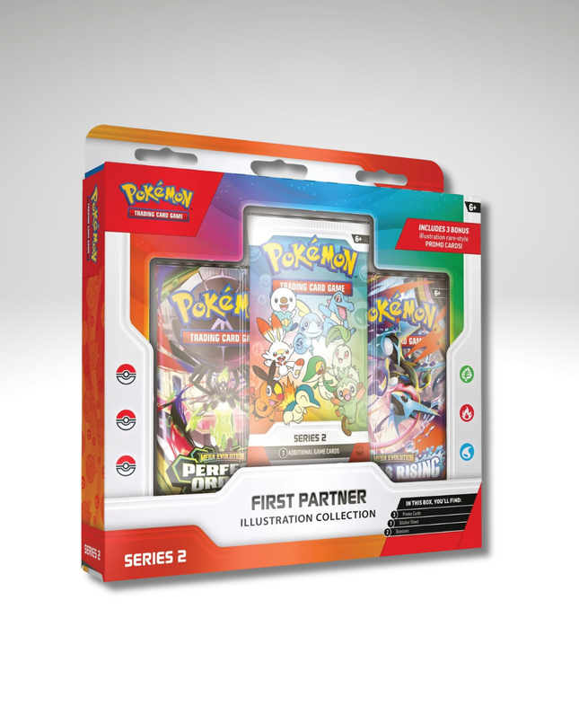 Pokemon Series 2 First Partner Illustration Collection