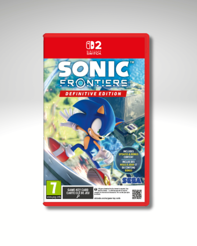Sonic Frontiere Definitive Edition Switch 2