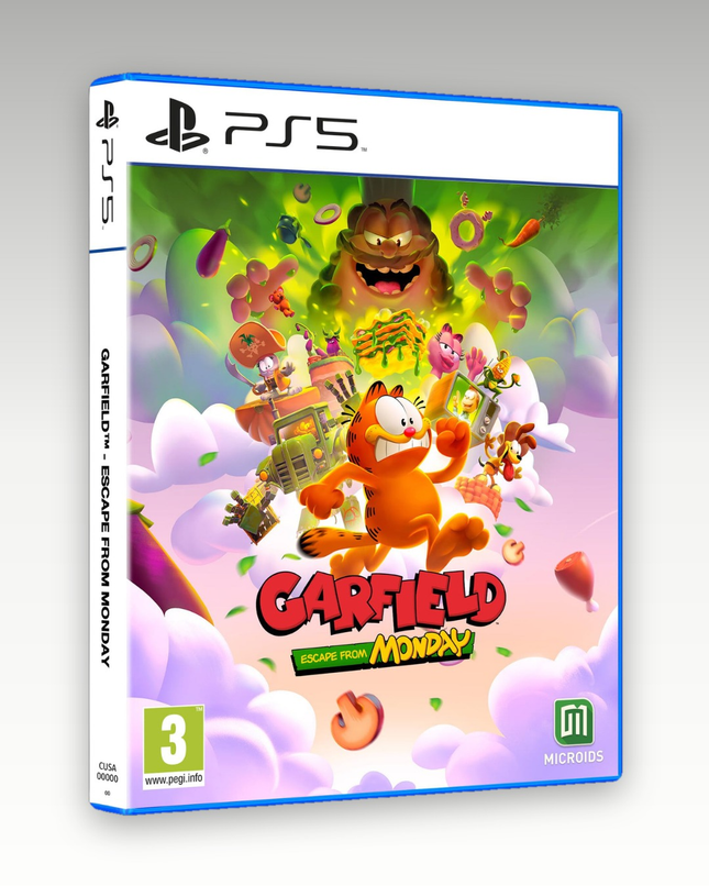 Garfield Escape From Monday Playstation 5