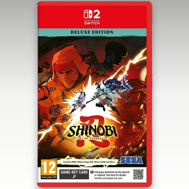 Shinobi Art Of Vengence Deluxe Edition Nintendo Switch 2