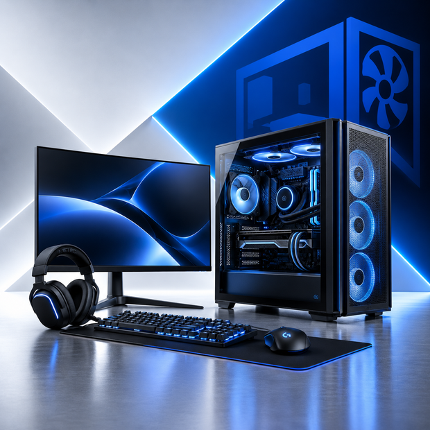 Gaming PC setup