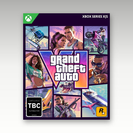 Grand Theft Auto VI (GTA 6) Xbox Series X|S box art