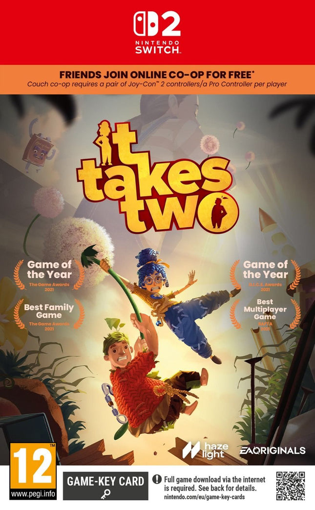 It Takes Two Nintendo Switch 2